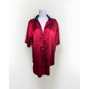 Vintage Night Shirt Women S Fits Larger Pajama Secrecy Sleepwear Top Lingerie